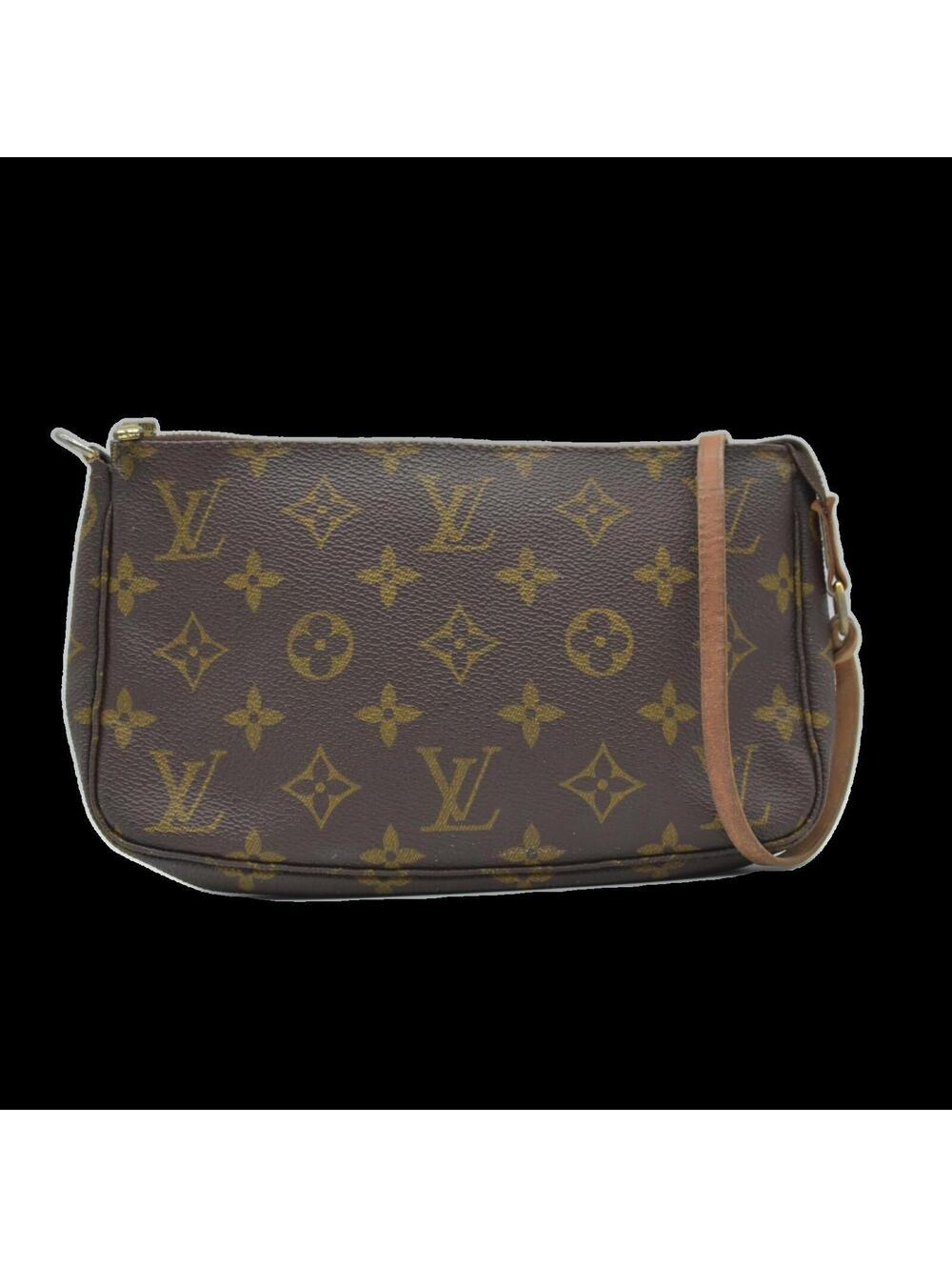 $1290 1999 Louis Vuitton Monogram Pochette Accessorie VI1909